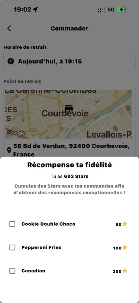 Le programme de fidélité : des Stars cumulées, échangeables contre des produits
